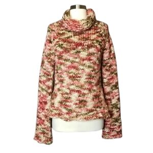 Vintage 90s Maurices Wool Chunky Knit Sweater LG